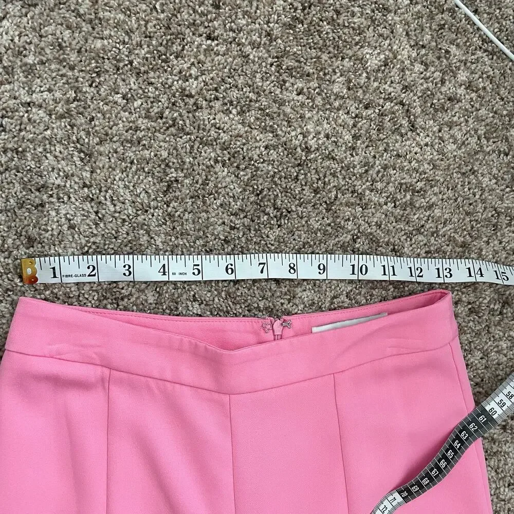 Do+Be Pink Slit Hem Flare Leg Barbiecore Pant Size S - Picture 8 of 12